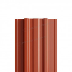 Штакетник металлический МП TRAPEZE-T 16,5х118 NormanMP (ПЭ-01-8004-0.5)