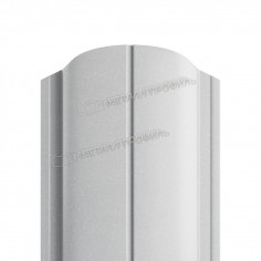 Штакетник металлический МП ELLIPSE-O 19х126 NormanMP (ПЭ-01-9006-0.5)