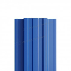 Штакетник металлический МП TRAPEZE-T 16,5х118 (ПЭ-01-5005-0.4)