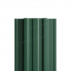 Штакетник металлический МП TRAPEZE-T 16,5х118 (PURMAN-20-6005-0.5)