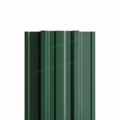 Штакетник металлический МП TRAPEZE-T 16,5х118 (ПЭ-01-6005-0.4)