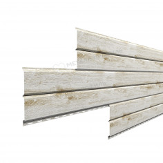 Сайдинг МП Lбрус-15х240 (ECOSTEEL_MA-01-Беленый Дуб-0.5)