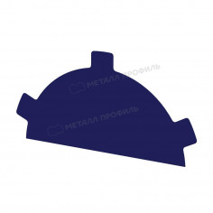 Заглушка конька круглого простая NormanMP (ПЭ-01-5002-0.5)