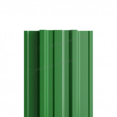 Штакетник металлический МП TRAPEZE-T 16,5х118 NormanMP (ПЭ-01-6002-0.5)