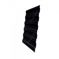 Профнастил HC35R 0,5 Satin Matt RAL 9005 черный