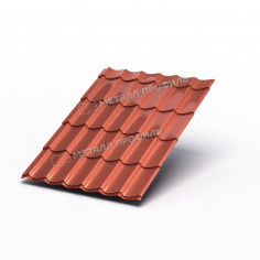 Металлочерепица МП Ламонтерра (AGNETA-20-CopperCopper-0.5)