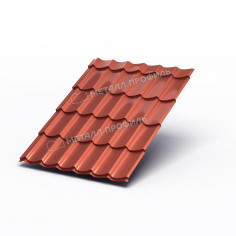 Металлочерепица МП Ламонтерра-X (AGNETA-20-CopperCopper-0.5)