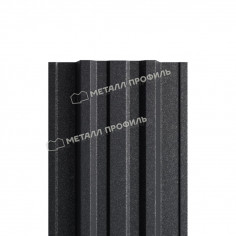 Штакетник металлический МП TRAPEZE-T 16,5х118 (VALORI-20-DarkGrey-0.5)