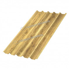 Профилированный лист С-44x1000-B (ECOSTEEL_T-01-ЗолотойДуб-0,5)