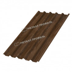 Профилированный лист С-44x1000-B (ECOSTEEL_MA-01-МореныйДуб-0,5)