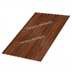 Профилированный лист С-8x1150-B (ECOSTEEL-01-МореныйДуб-0,5)
