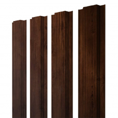 Штакетник Прямоугольный с прямым резом 0,45 Print-Double Premium Cherry Wood Fresh