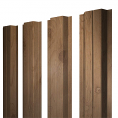 Штакетник П-образный A с прямым резом 0,45 Print Premium Pine Wood Fresh