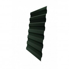 Профнастил C21R Grand Line 0,5 GreenCoat Pural BT RR 11 темно-зеленый (RAL 6020 хромовая зелень)