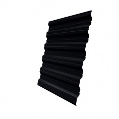 Профнастил HC35R Grand Line 0,5 PurLite Matt RAL 9005 черный