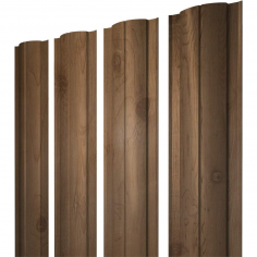 Штакетник Круглый с прямым резом 0,45 Print Premium Pine Wood Fresh