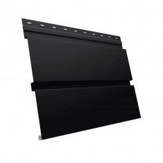 Квадро брус 0,5 PurPro с пленкой RAL 9005 черный
