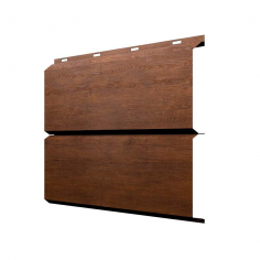 ЭкоБрус 0,345 Grand Line 0,45 Print Premium с пленкой Golden Wood Fresh TwinColor