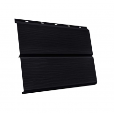 ЭкоБрус 3D 0,345 Grand Line 0,5 Velur X с пленкой RAL 9005 черный