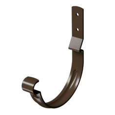 Карнизный крюк короткий (гнутый) STAL PREMIUM, Каштан