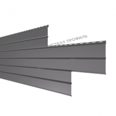 Сайдинг МП Lбрус-XL-Н-14х335 (VALORI-20-Grey-0.5)